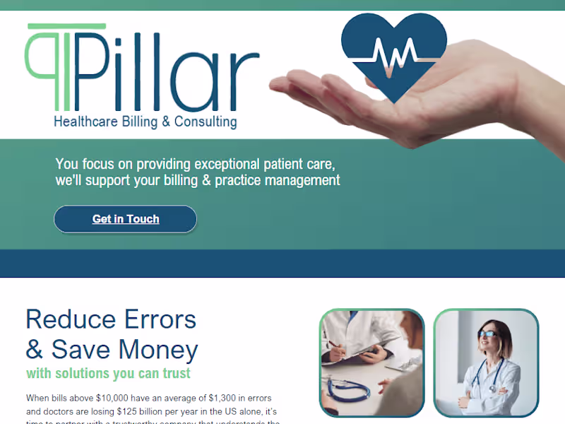 Cover image for Comprehensive Branding Overhaul for Healthcare Billing Startup