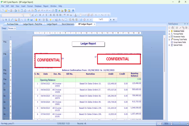 Cover image for Crystal Reports Suite for SAP