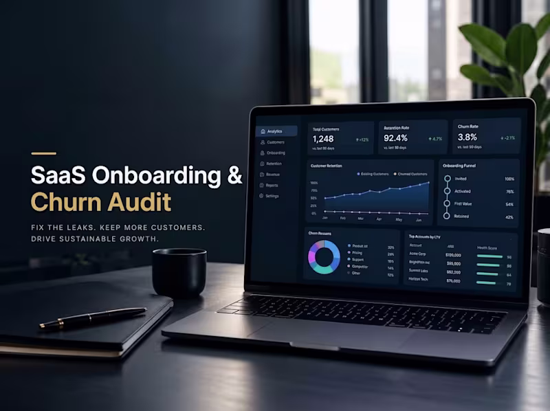 Cover image for SaaS Customer Onboarding & Churn Reduction Audit
