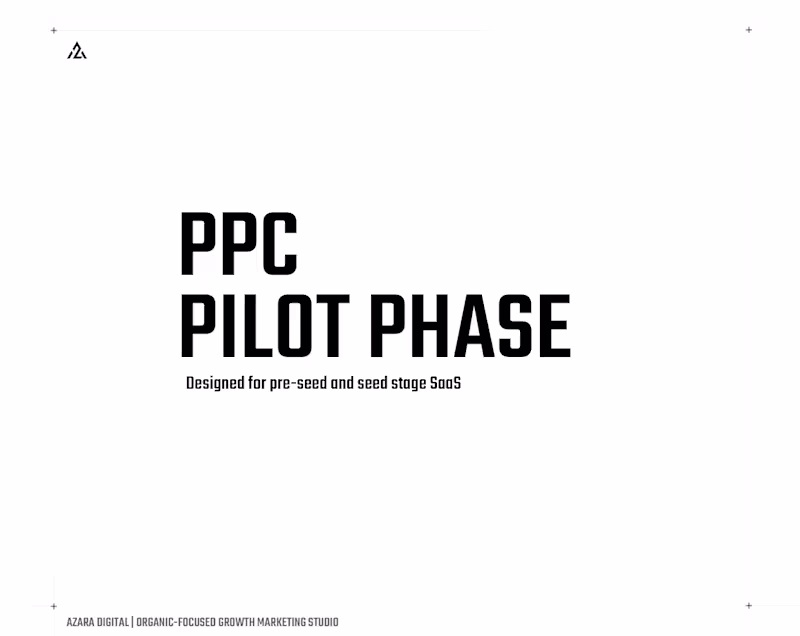 Cover image for PPC Pilot phase 