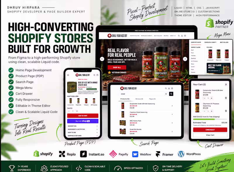 Cover image for Shopify Store Development