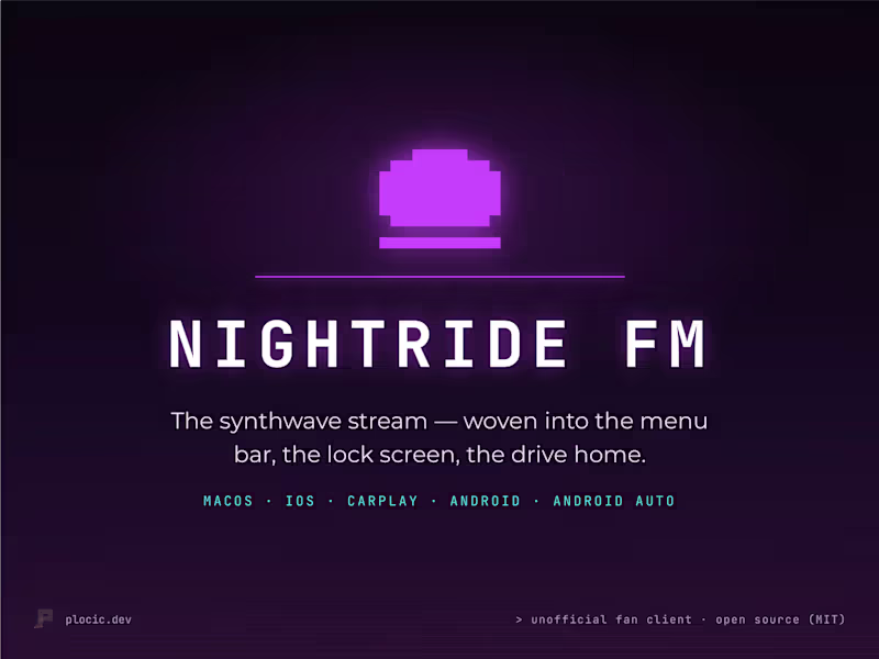 Cover image for Nightide.fm Player