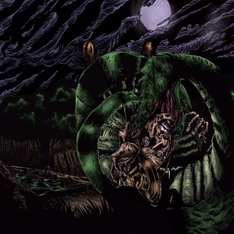 Cover image for December 22nd 2022 - Man Eaten by Giant Snake