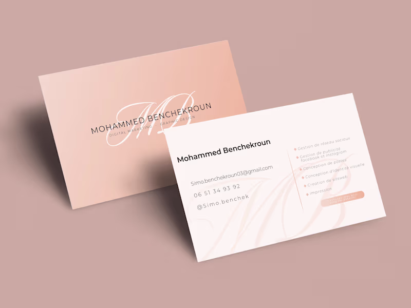 Cover image for Business Card