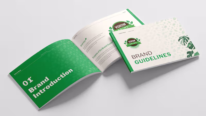 Cover image for VGrow Prime brand GUIDELINE