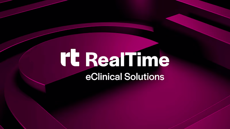 Cover image for RealTime — identity and visual system for an eClinical platform