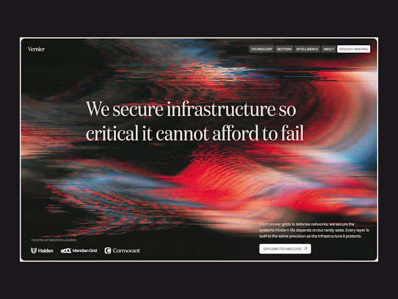 Cover image for Infrastructure security hero concept [alternative version]