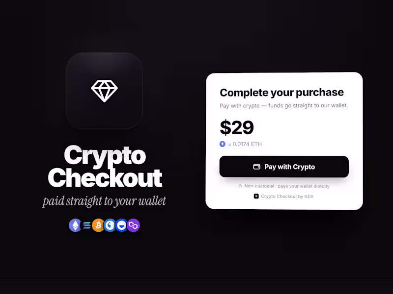 Cover image for Stripe, PayPal & Crypto Payments for Framer | Plugin Suite