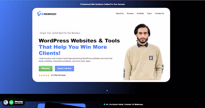 Cover image for Figma Design to Wordpress Website 