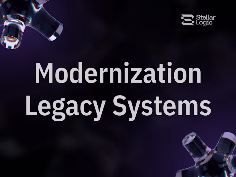 Cover image for We modernize outdated systems through
