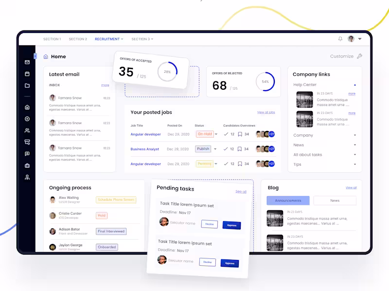 Cover image for Designing a scalable recruiting platform