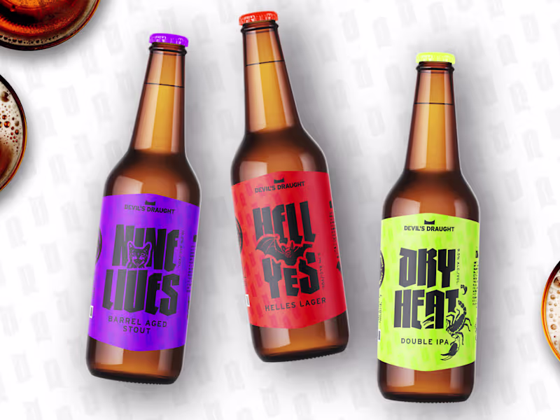 Cover image for Devil’s Draught Brewery Branding