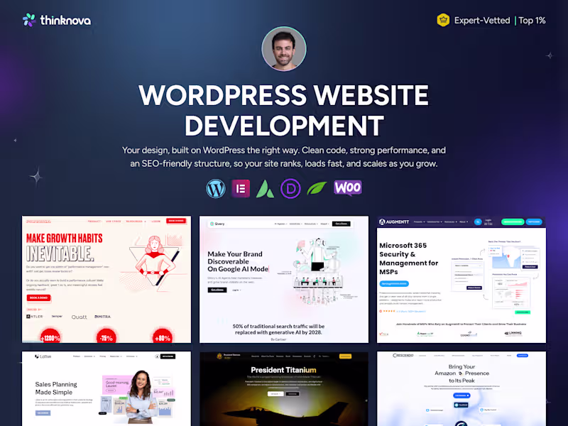 Cover image for Wordpress Website Development 