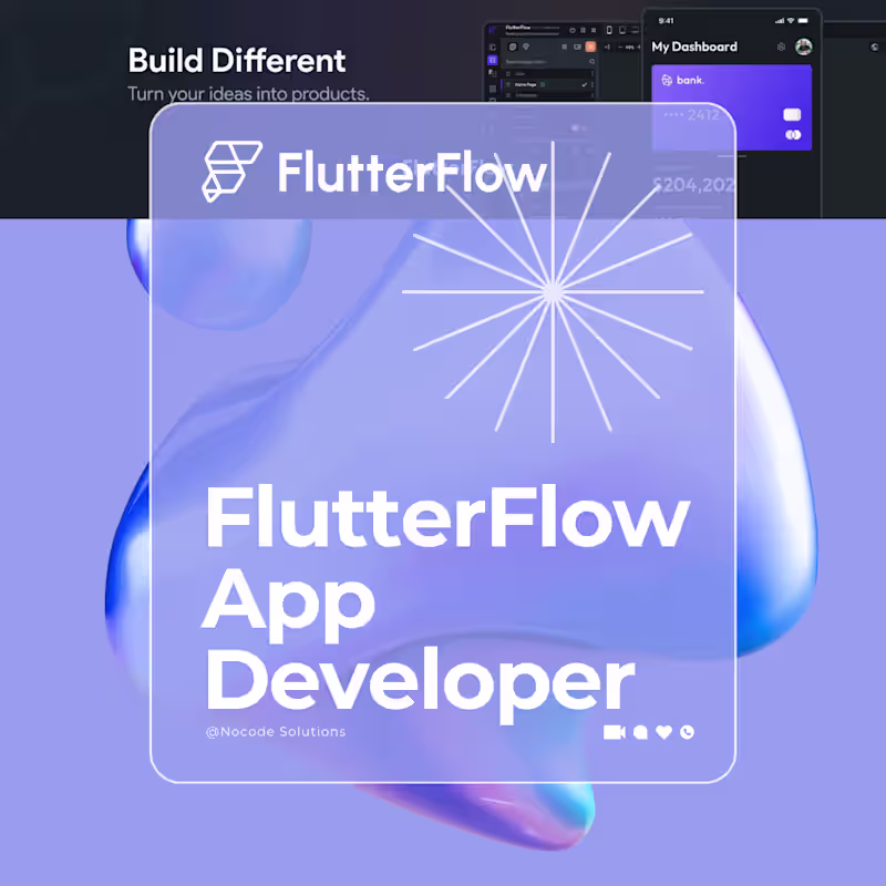 Cover image for FlutterFlow App Developer