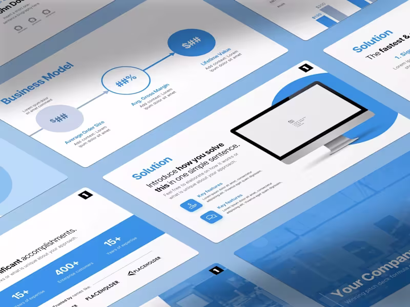 Cover image for Pitch Deck Design