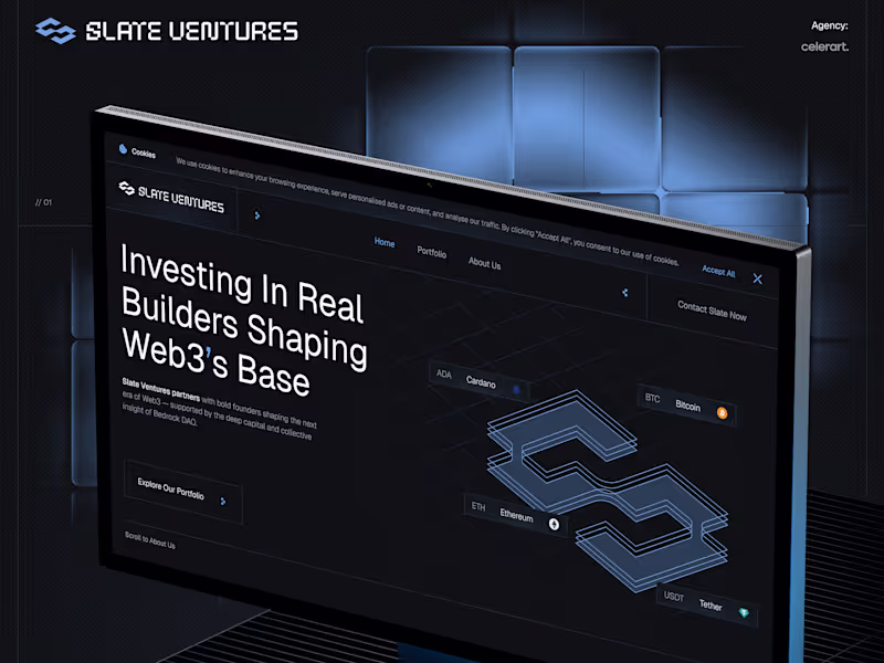 Cover image for Slate Ventures - Web3 Investment

We
