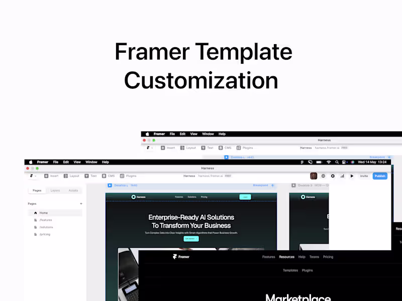 Cover image for Premium Framer Website Template