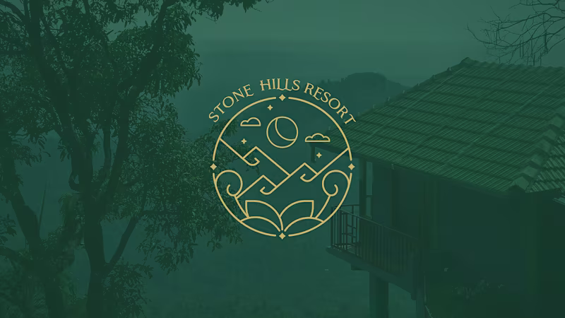 Cover image for Stone Hills Resort Rebranding on Behance