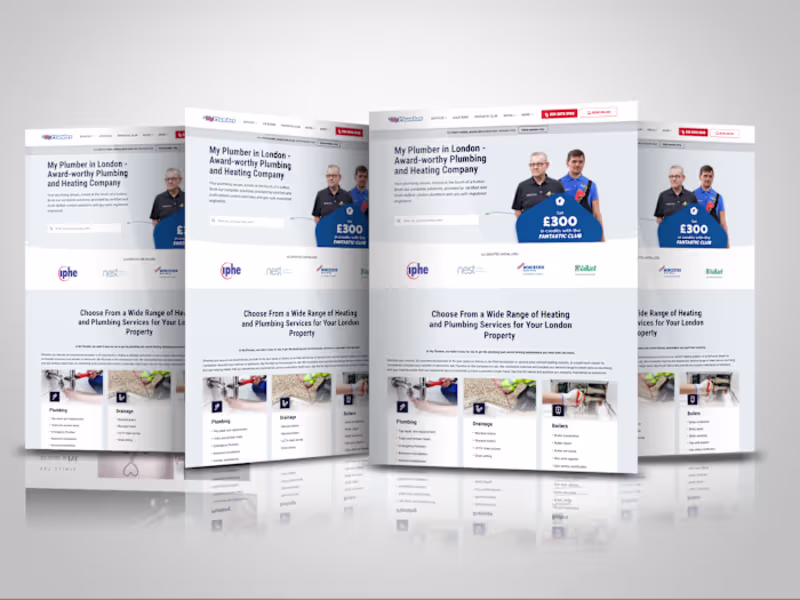 Cover image for London Plumbing & Heating Website Design & Development