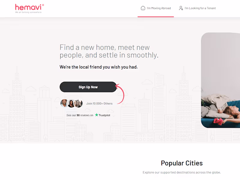 Cover image for Hemavi - Real-estate business site