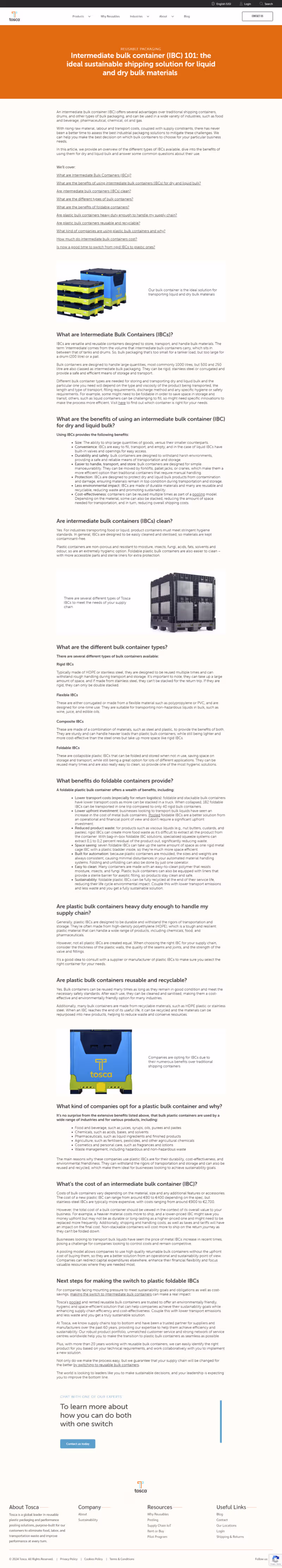 Cover image for Blog Page Design for B2B Enterprise Company | WordPress