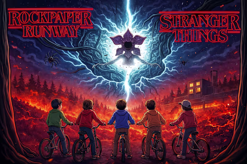 Cover image for The countdown for Stranger Things is on ⏳ While the world wa...