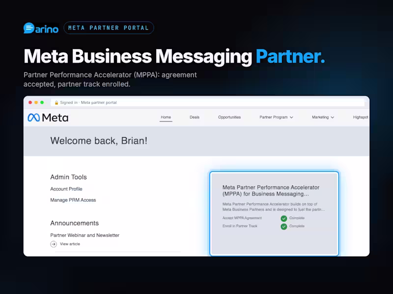 Cover image for WhatsApp & Meta Business Compliance: Meta Select Partner Support