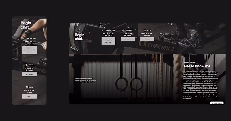 Cover image for CrossFit membership website - Framer Template