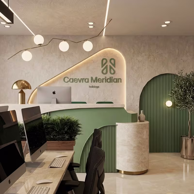Cover image for Local Travel agency office
