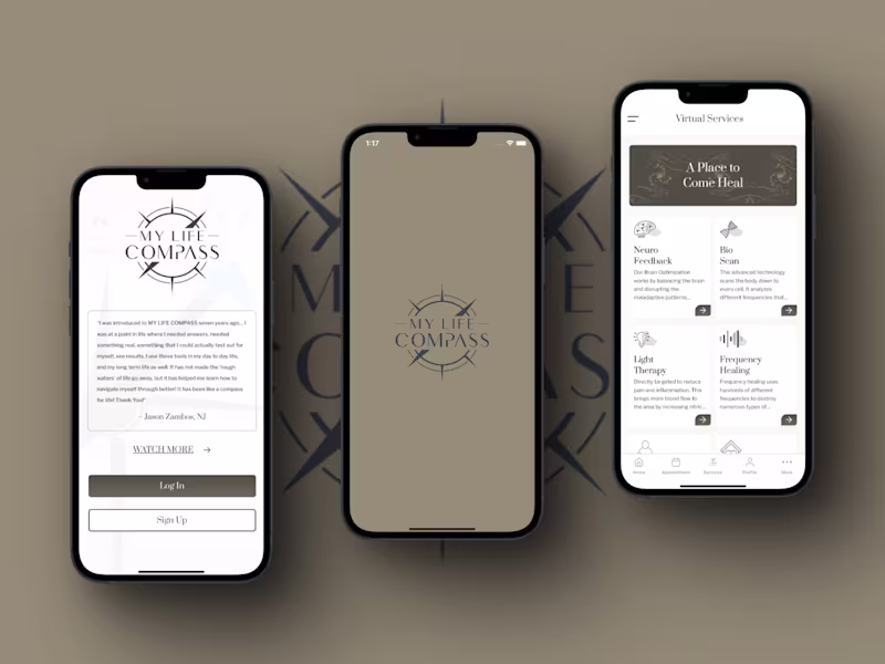 Cover image for My Life Compass - App Developed in Flutter