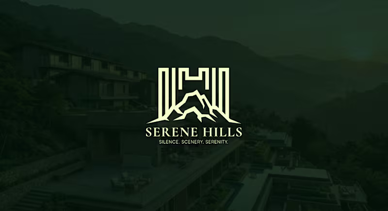 Cover image for Serene Hills | Boutique Hotel Brand Identity