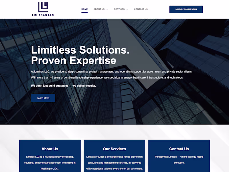 Cover image for Limitras – Technology & Operations