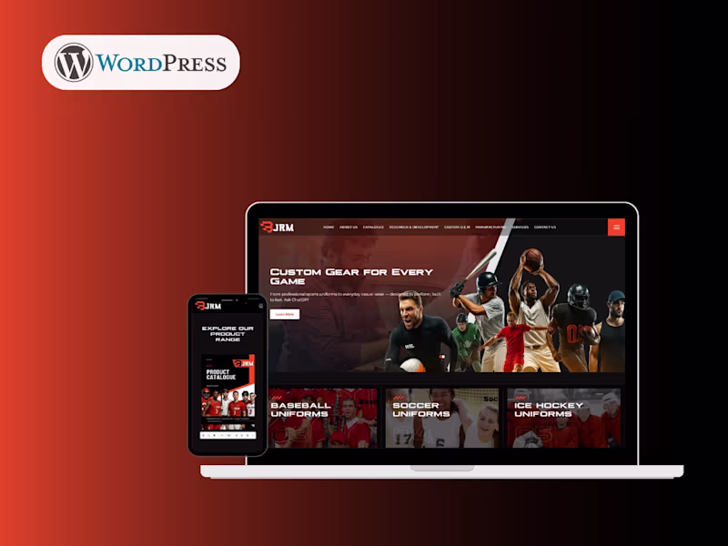 Cover image for Professional WordPress Business Website Design & Development