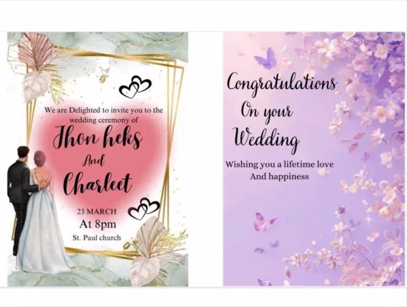 Cover image for Enchanted wedding Elegance.