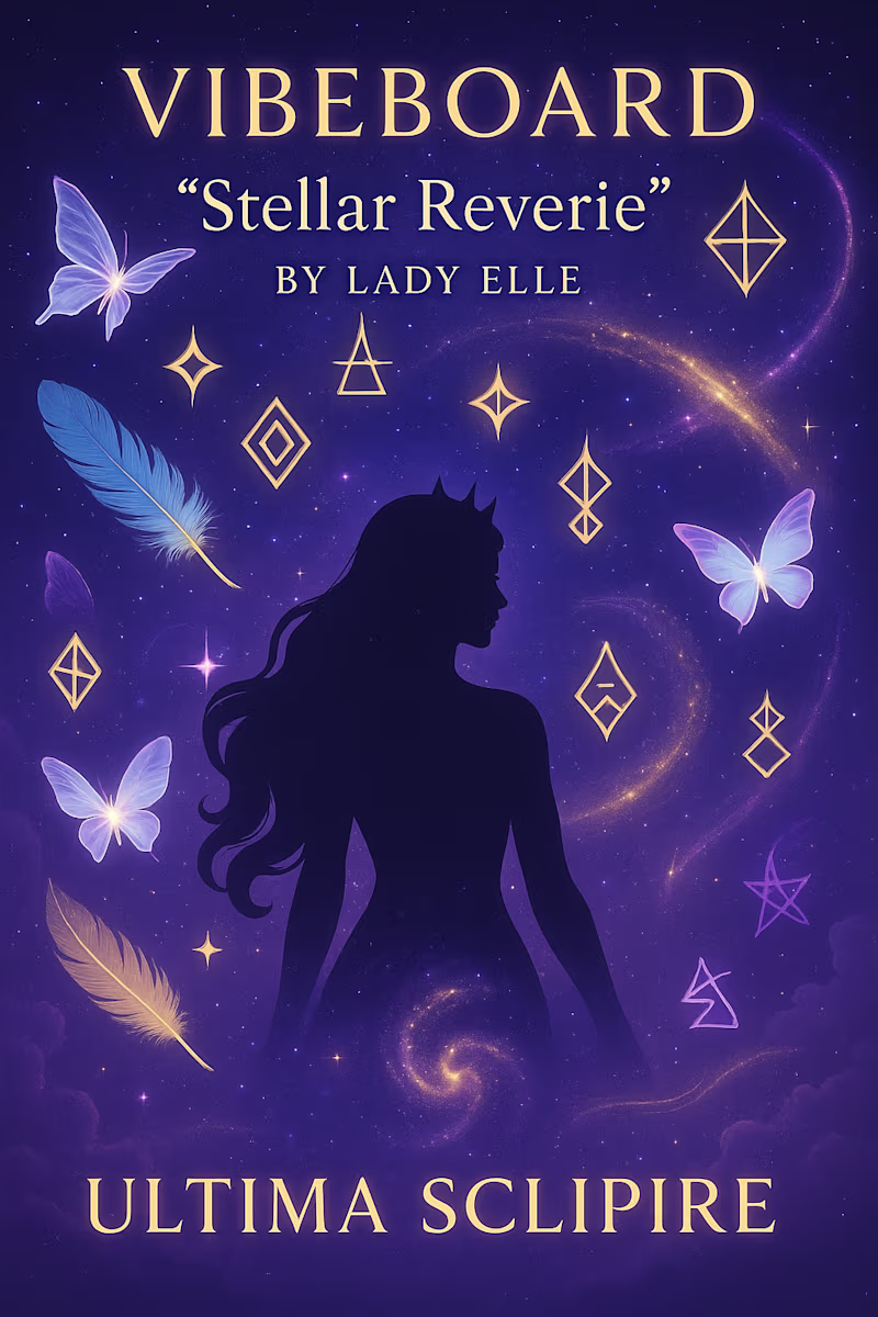 Cover image for VIBEBOARD-STELLAR REVERIE by LADY ELLE