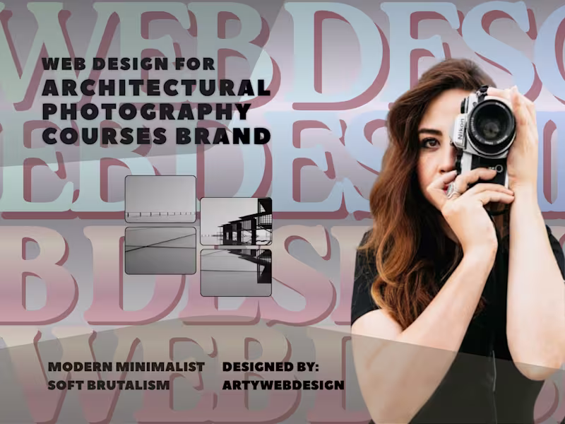 Cover image for Web Design for Architectural Photography