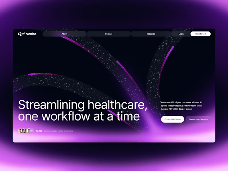 Cover image for Web design for Finvoke