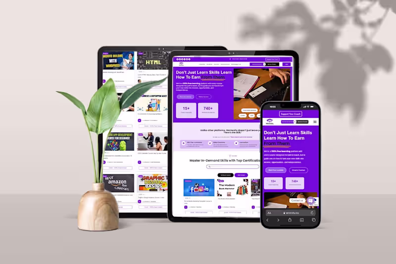 Cover image for Project: WeVersity — E-Learning Ecosystem
WeVersity
