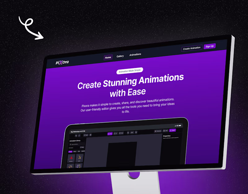 Cover image for Pixora – Vectorized Image & Video Creation Platform