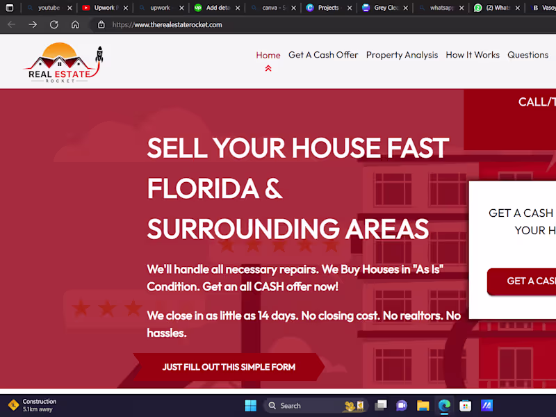 Cover image for Real Estate Website