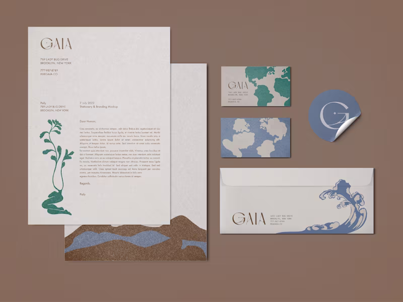 Cover image for Gaia — Brand Identity