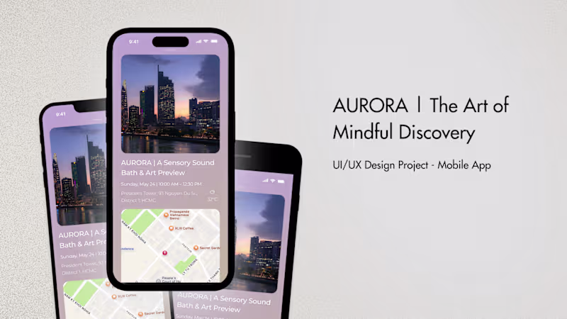 Cover image for UI/UX Design - An Event Discovery Mobile App