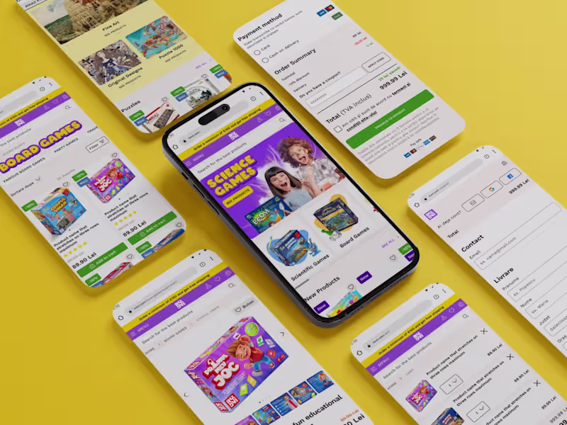 Cover image for UX Design for a High-Converting E-Commerce Website