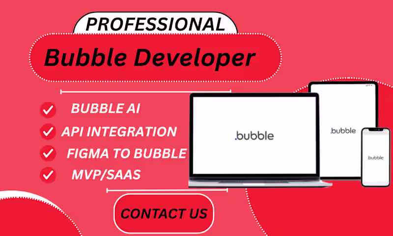 Cover image for Bubble Website 