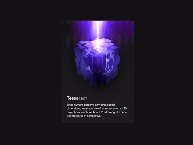 Cover image for Tesseract card exploration