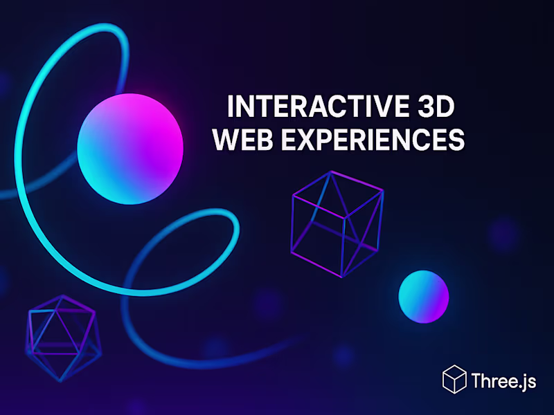 Cover image for Three.js web application
