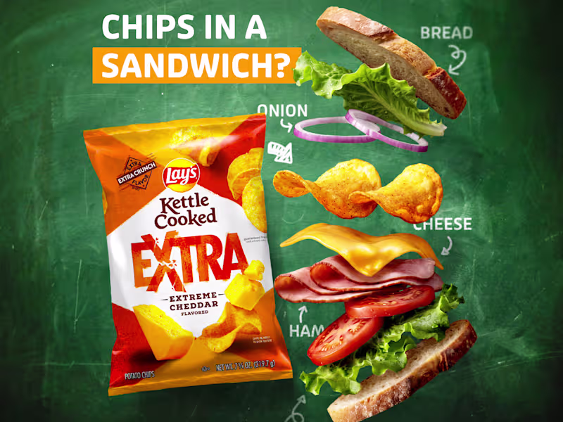 Cover image for Lay's Kettle Cooked Extra - Social Media Ad Campaign