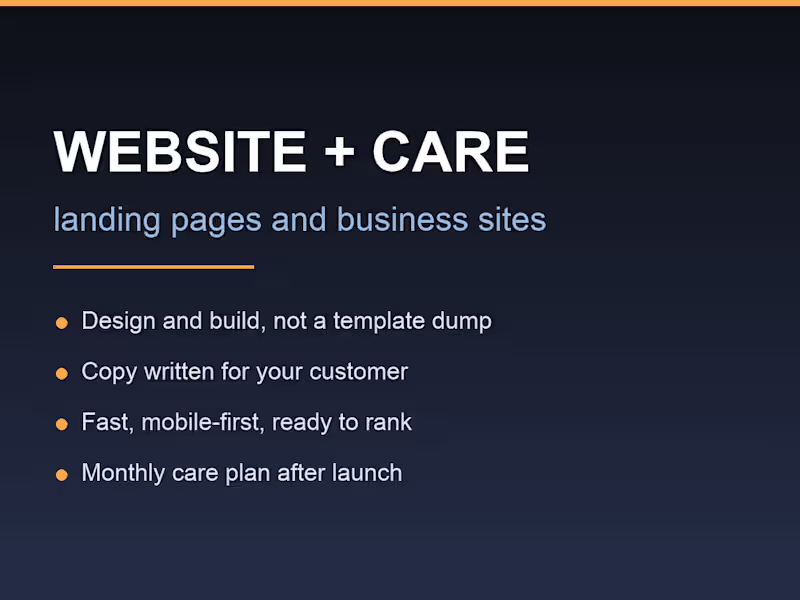 Cover image for Business Website That Keeps Working After Launch