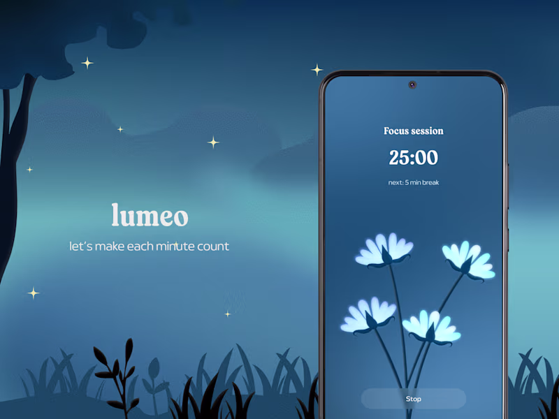 Cover image for Development of Lumeo Focus Timer App