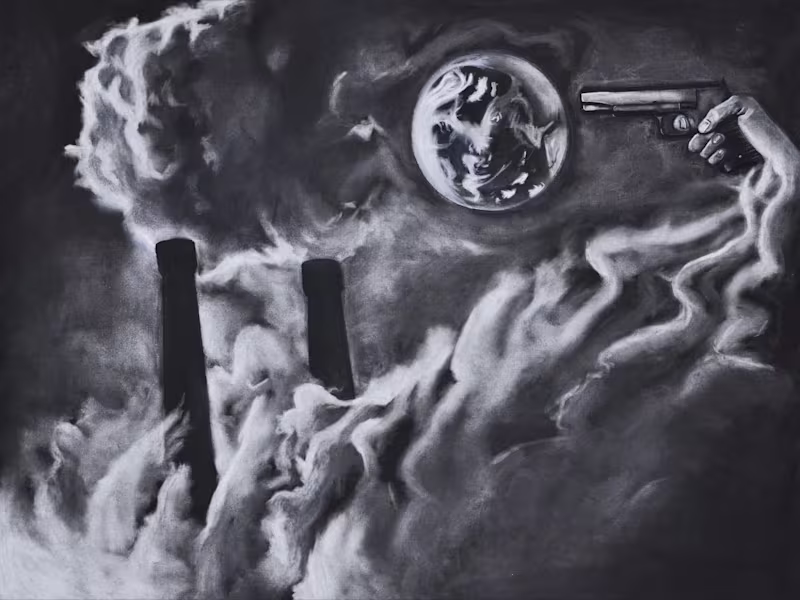 Cover image for Charcoal and paper illustration I